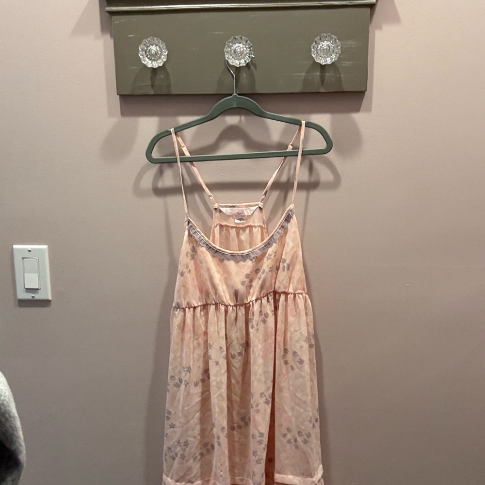 Victoria Secret Pink Floral Women's Nightie - Size Small